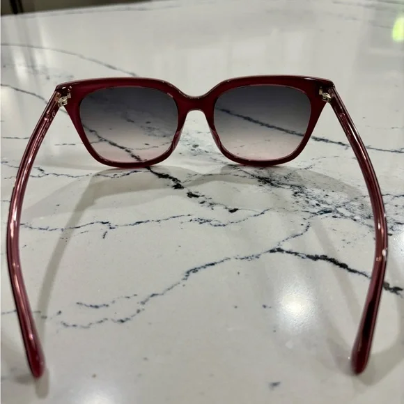 Kate Spade Black and Pink Sunglasses - Picture 4 of 6